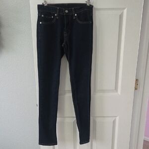 Levi's Dark Blue Skinny Jeans for Men